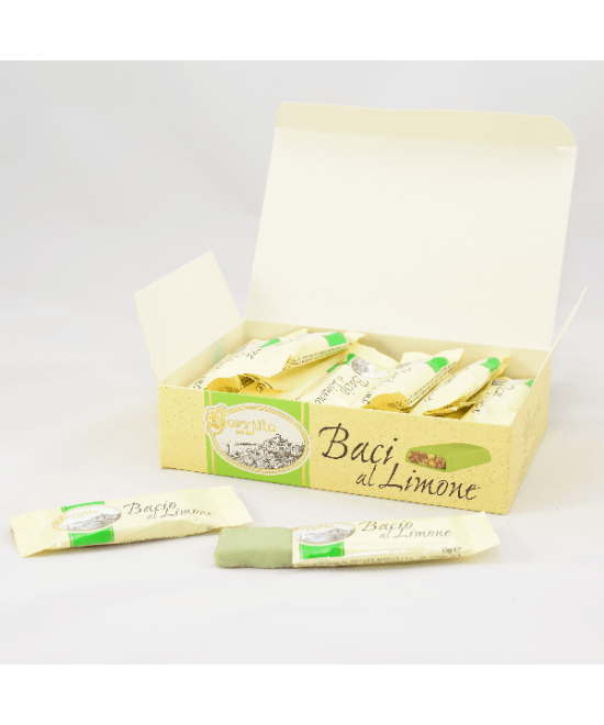 Baci Borrillo al Limone 300 g | Torroncini Croccanti