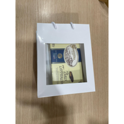 Busta bianca con finestra per Torroni