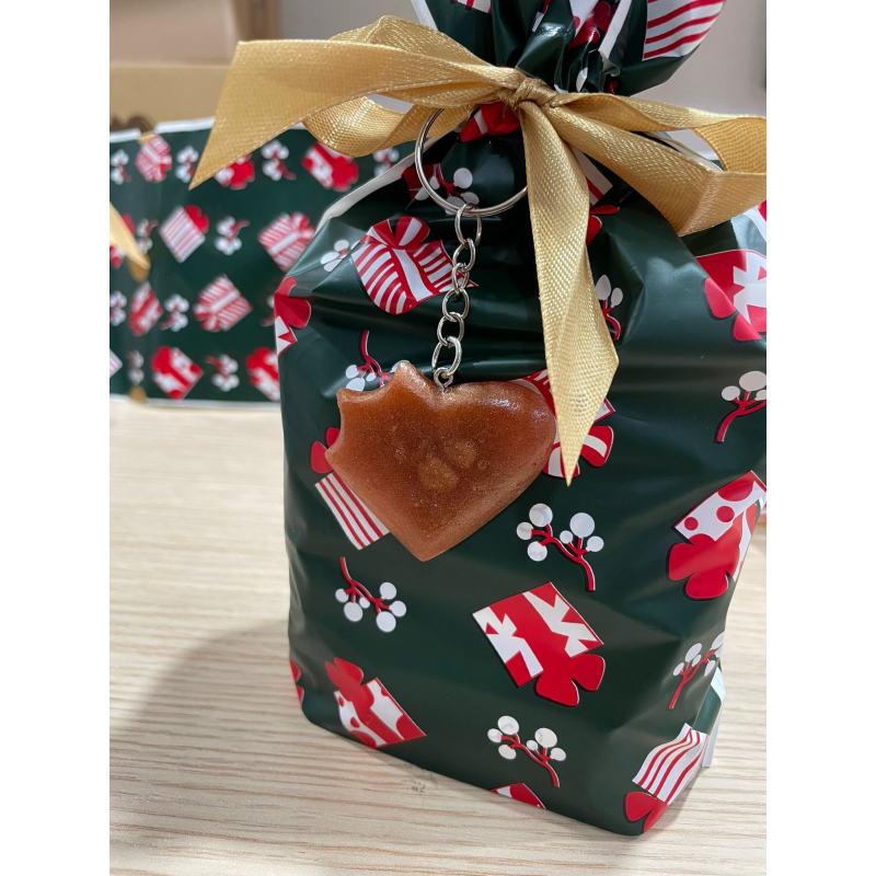 Sacchetto regalo con 300gr Torroni misti