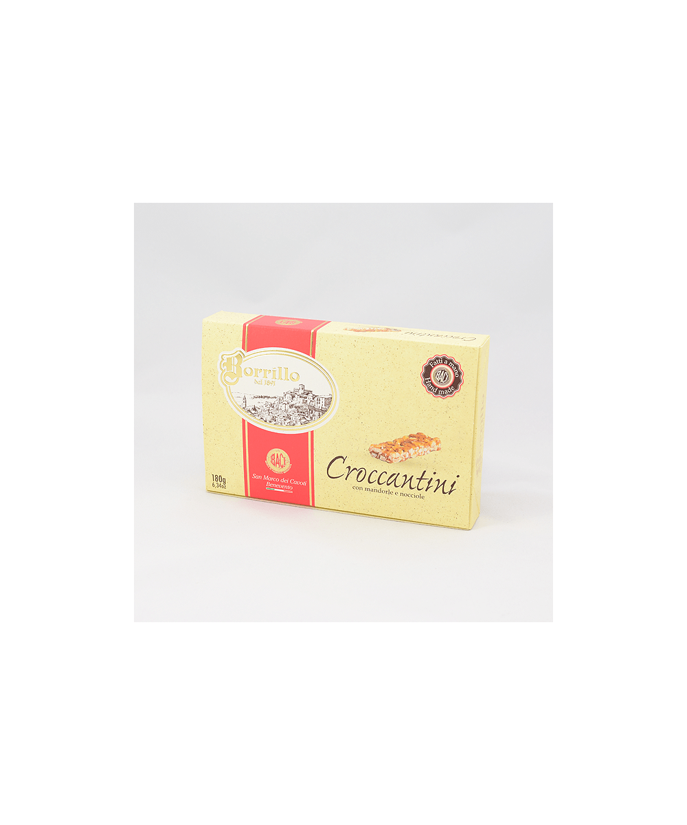 Croccantini Borrillo 180 g | Mandorle e Nocciole