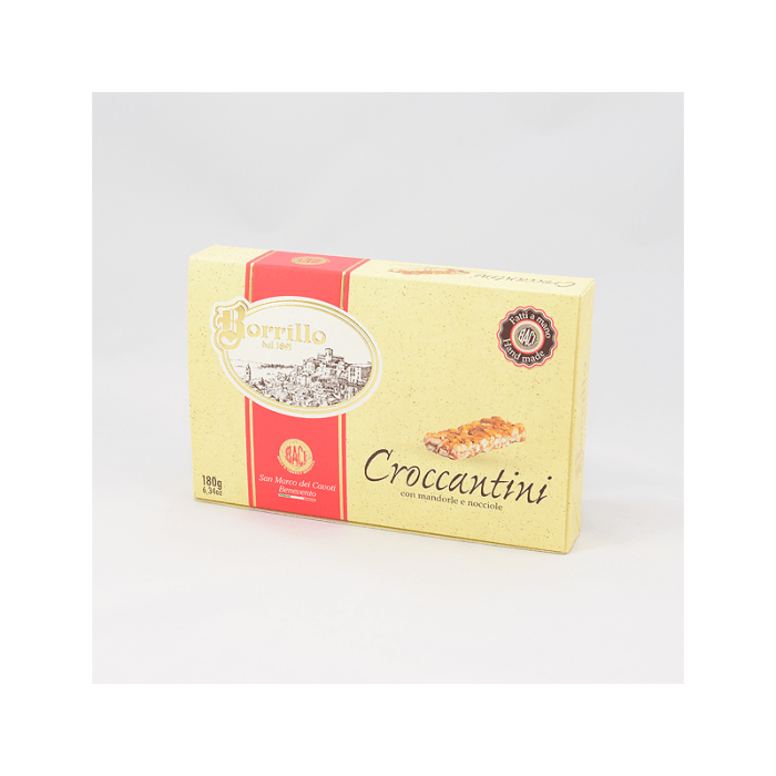 Croccantini Borrillo 180 g | Mandorle e Nocciole