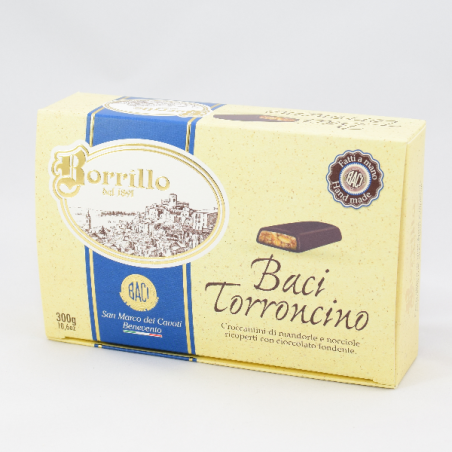 Torroni Baci Dolciaria Borrillo. Torrone classico San Marco dei Cavoti