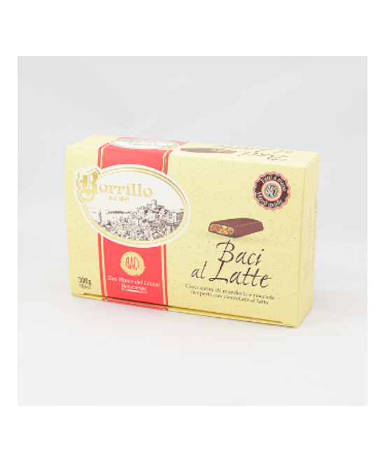 Baci Borrillo al Latte 300 g | Torroncini Croccanti