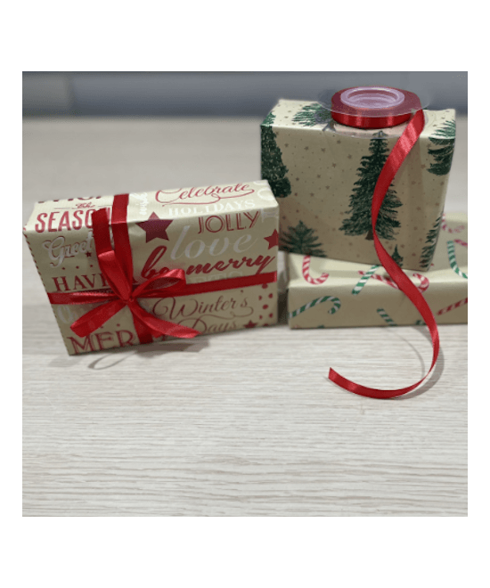 Confezione regalo Baci Torroncino 300g - incarto Natalizio