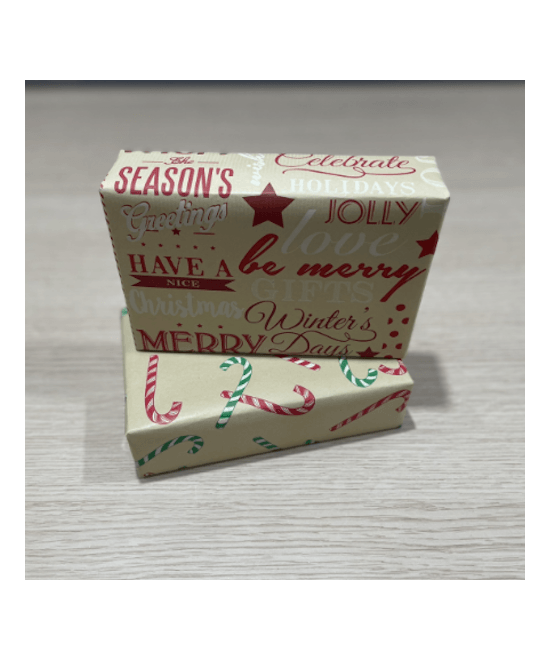 Confezione regalo Baci Torroncino 300g - incarto Natalizio