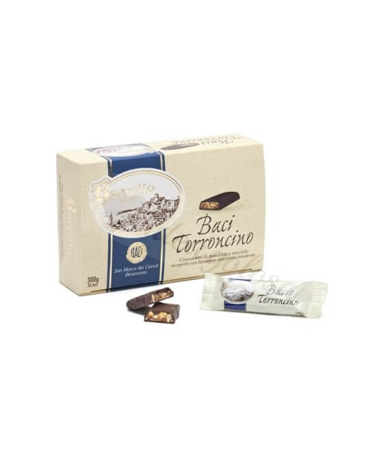 Confezione regalo Baci Torroncino 300g - incarto Natalizio