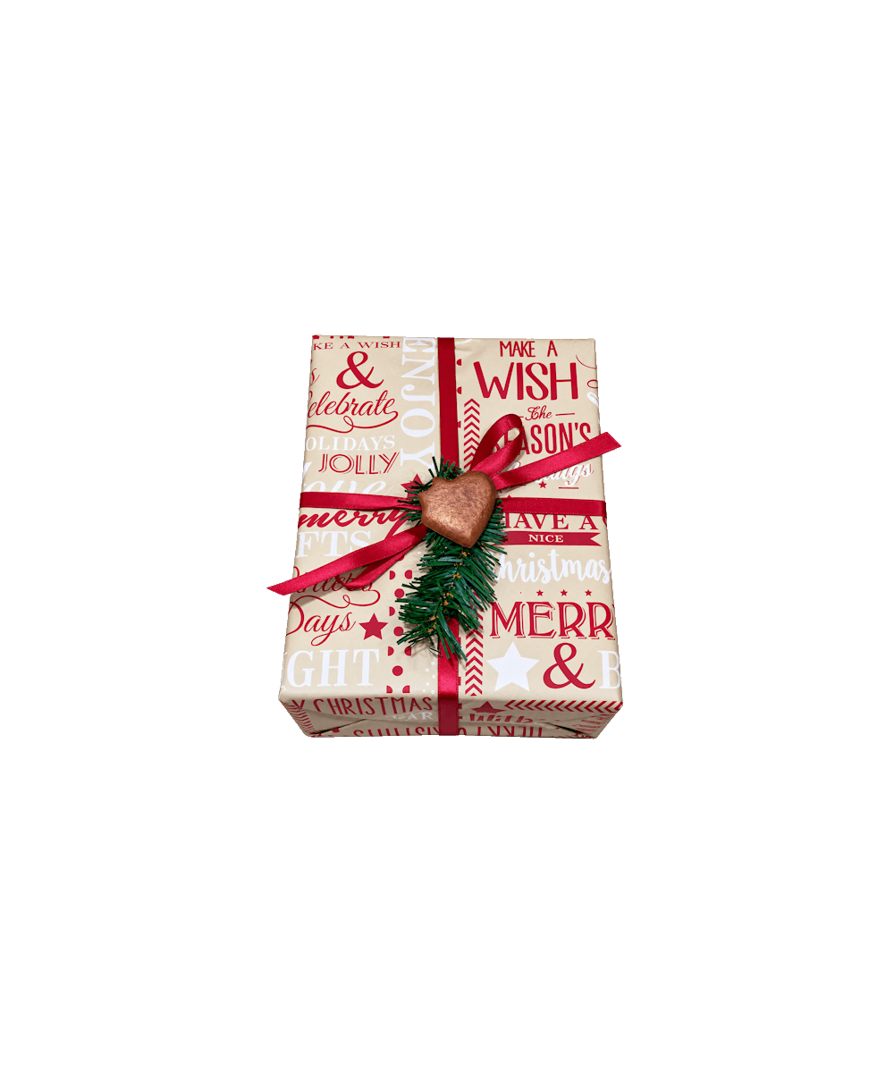 Confezione regalo con Baci Borrillo 900gr