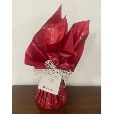 Campana di Pasqua in cioccolato fondente con sorpresa